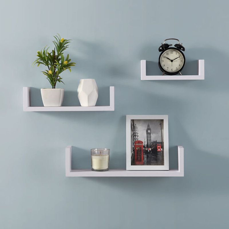 Caughey 3 Piece Floating Shelf