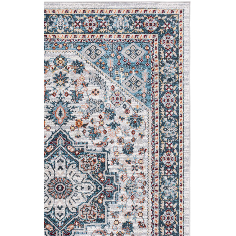 Bayside Performance Machine Washable Oriental Rug, Rectangle 5'3" x 7'6"