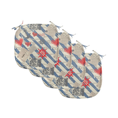 Outdoor 16'' Dining Chair Seat Cushion