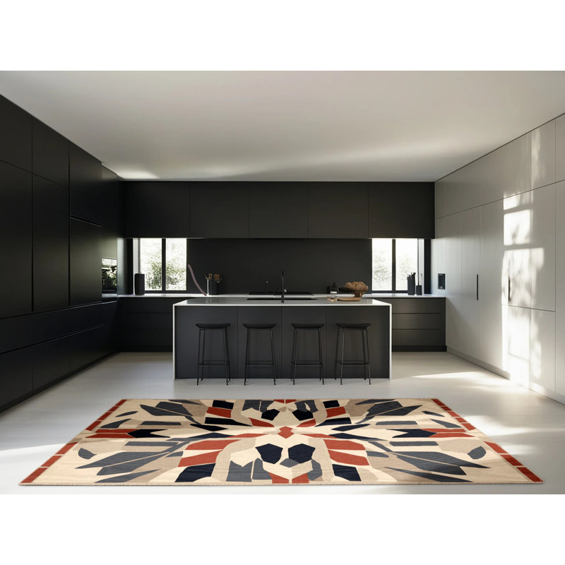 Perpetual Angles Rug, Rectangle 2' x 3'