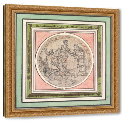Design for a Medal; Frederick and Augusta, Prince and Princess of Wales