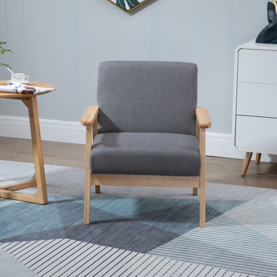 Watton Upholstered Linen Armchair