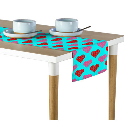 Sneffels Hearts Table Runner