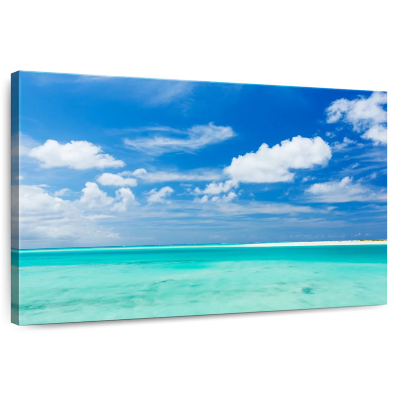 Paysage marin bleu