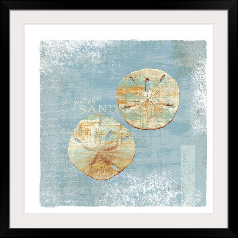 " Wind Waves ", 20" H x 20" W x 1" D, Black Framed