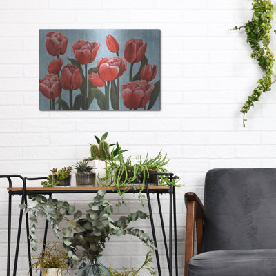 «Ruby Tulips II» par Grace Popp