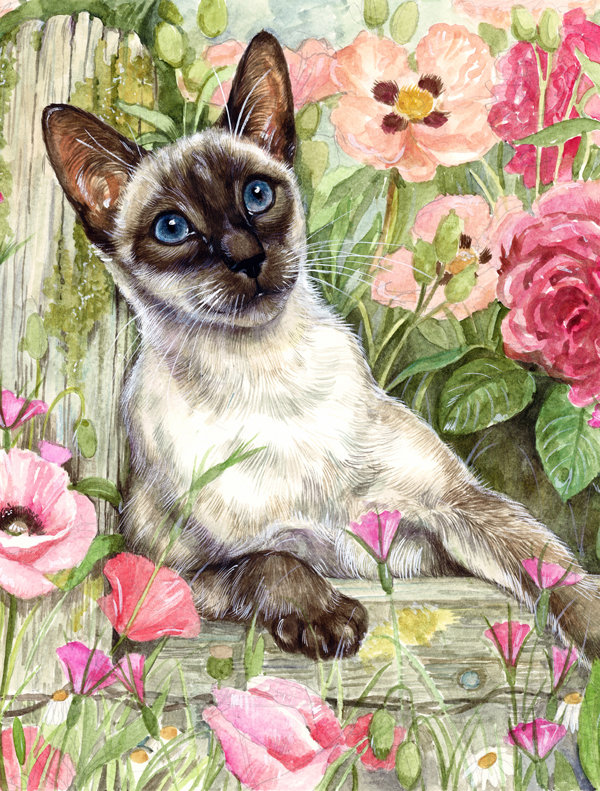 Double Sided Polyester Animal Garden Flag, 28" H x 40" W