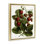 Strawberry Plant Study Grey Framed Floater Canvas Wall Art by Lettered and Lined