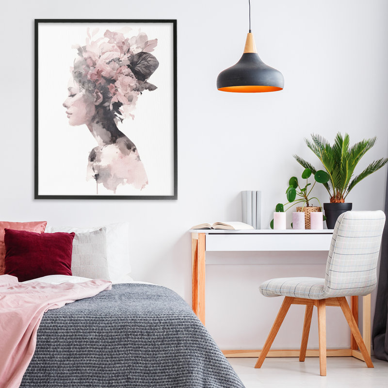 Giclée encadrée par Nature's Empress, design par Svetlana Aleynikova, H 30 po x l 24 po, Giclée encadrée noir minuit