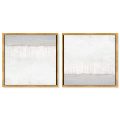 «Fading Tranquility» sur toile, art bohème délavé par Art Remedy
