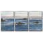 «Merging The Ocean I», ensemble de 3 toiles encadrées-97709428-97709431