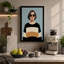 Sunglasses Portrait Modern - Wrapped Canvas-1859990140-1859990143