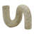 Unique 7-inch Karnora Curly Vase in Natural Resin - The Perfect Accent for Modern Homes