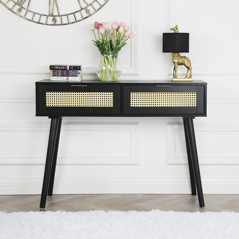 Craven Cane Console Table