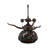 16.5"H Dragonfly Polished Agata Table Lamp