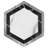 Marbilia Hex w/Biotech 11" x 13" Porcelain Wall & Floor Tile-62376028