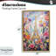 Tour Eiffel entourée de fleurs, cadre flottant, design by Creative Studio-904277018-904277020