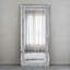 Grand miroir de plancher mural Casmer 