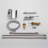 Bathtub Faucet Deck Mount, Bath Tub Faucet with High Flow Waterfall Spout-64622005