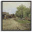 Rustic Log Cabin, reproduction d'art sur toile-96965171-96965172