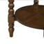 Table de bout ronde avec tablette