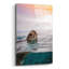 «Sunrise Swim» par Max Blakesberg, art mural en verre acrylique-413066653