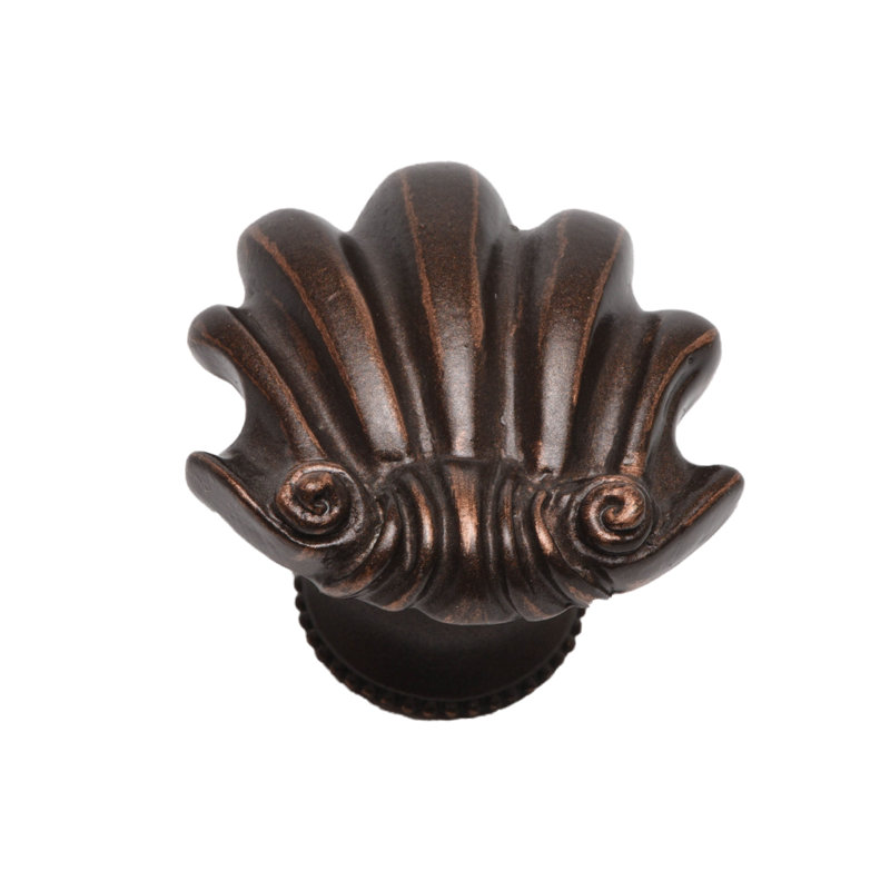 Aphrodite medium shell knobin Gilded Mercury, Oil Rubbed Bronze