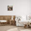 Cowboys et cactus sur bois, impression-93872626