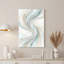 Toile abstraite sarcelle et or-244061818