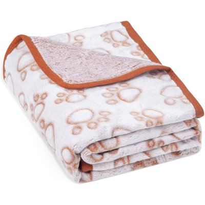 Couverture en fausse fourrure pour animaux de compagnie
