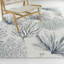 Tapis intérieur / extérieur bleu foncé en polypropylène tissé à la machine Rectangle-1340309830