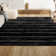 Komon Minimalist Stripe Black/Cream Rug