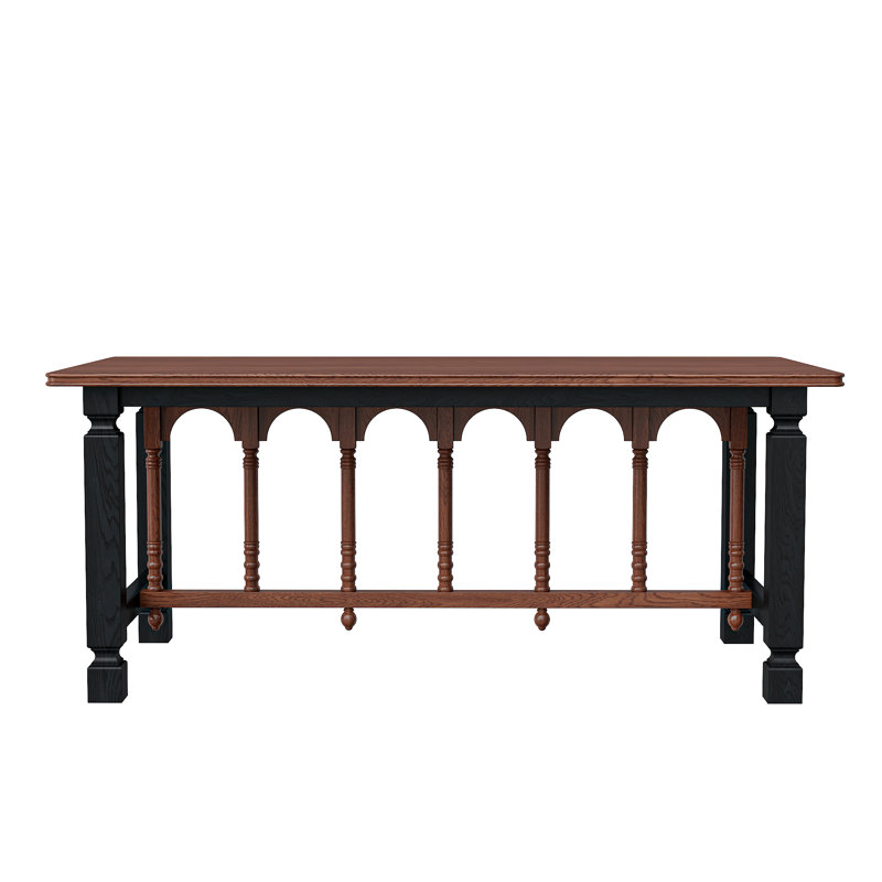 Brizio Solid Wood Dining Table