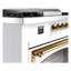 ILVE Nostalgie II Noblesse 60 inch Dual Fuel Range  (7 Sealed Burners + Griddle + French Top, Triple Glass Door, RAL)-101090786-101090787