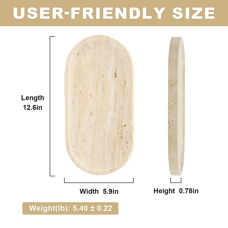 Guein Marble Tray
