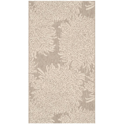 Chrysanthemum Martha Stewart Performance Floral Rug