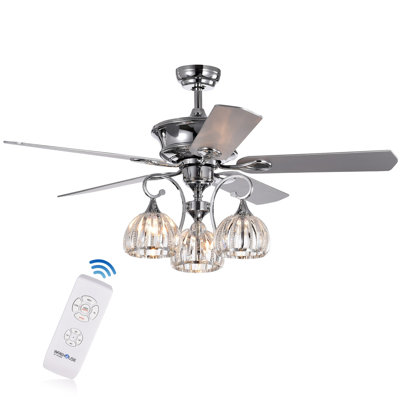 Daugherty 52'' Ceiling Fan with Light Kit