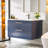 30" Floating Wall Mount Single Bathroom Vanity with Ceramic Sink Top-772093924