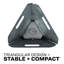 Foyer triangulaire Us Stove, petit