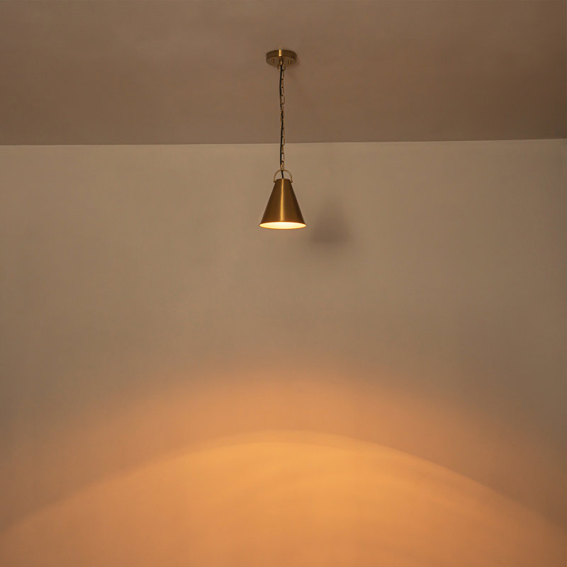 Luminaire suspendu pour îlot de cuisine en métal à 1 lumière Lebone