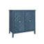 Vintage Sideboard Storage Cabinet with Magnetic Doors