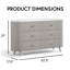 Commode 6 tiroirs Cavin