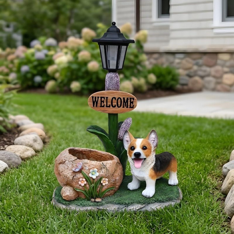 Jardinière Corgi Dog
