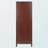 Dominguez Walnut Finish 2-Section Wine Bottle Storage Cupboard, 47.2'' H X 17.1'' W X 15.68'' D