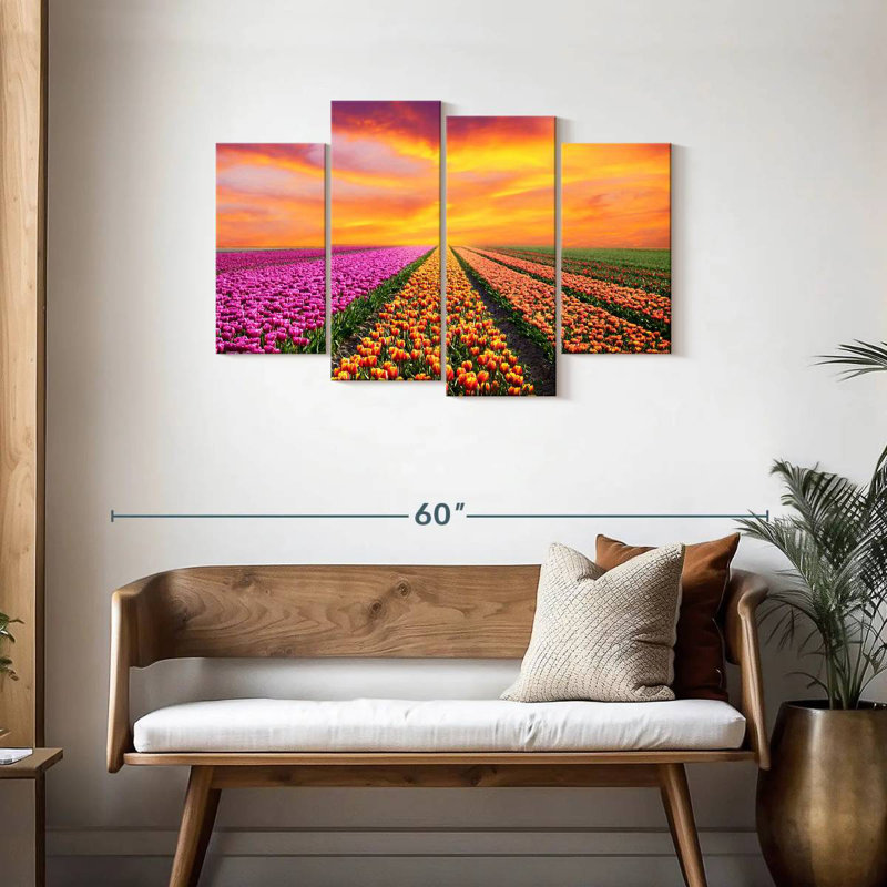 Alvord Vibrant Spring Tulip Rows
