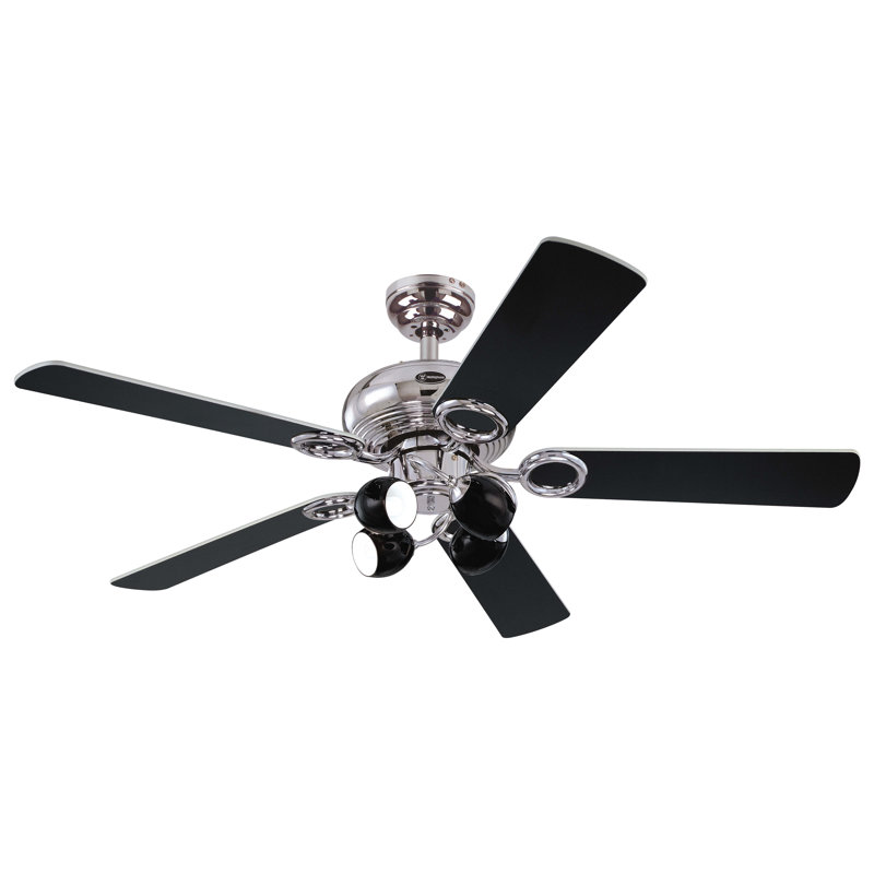 132cm Ceiling Fan with Light Kit
