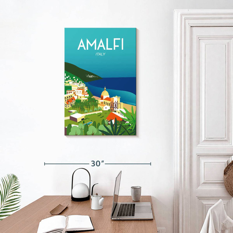 Aime Amalfi, 30" H x 20" W