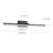 1-lamp mute black LED dimmable wall light-624868079