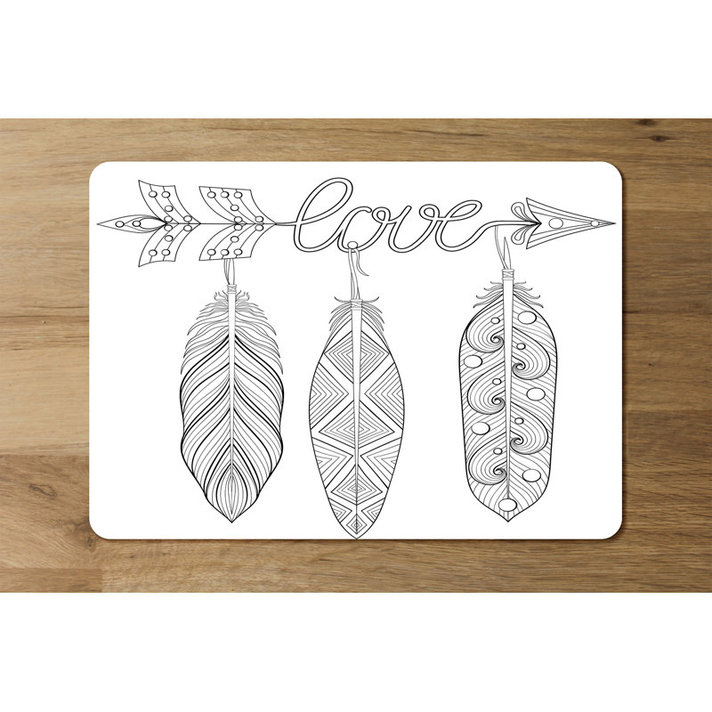 Motter No Pattern Rectangle Placemat