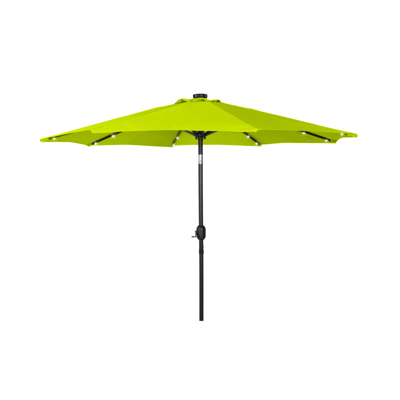 Parasol de marché lumineux 9 pi Addison, Limette